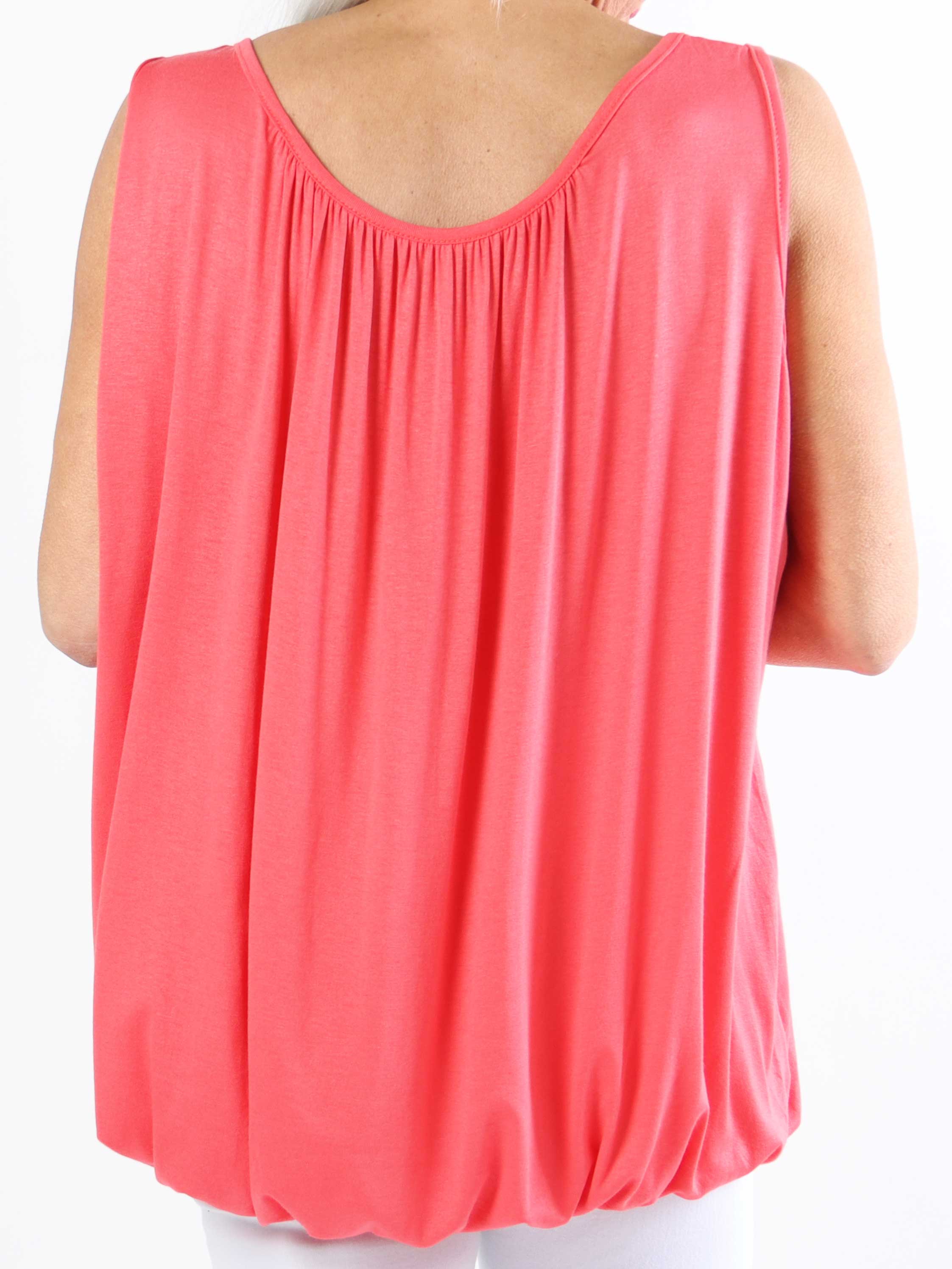 Miracle top - Basic plus size-topp med resår i nederkanten (bestseller)